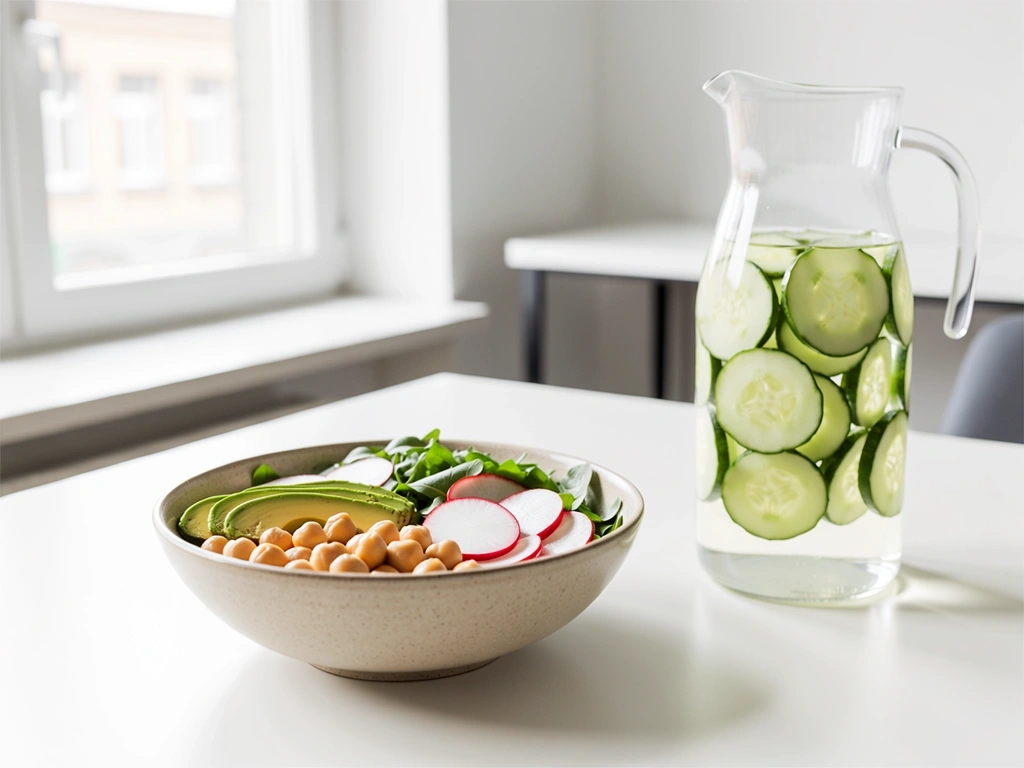 Gesunde Snacks im Büro
